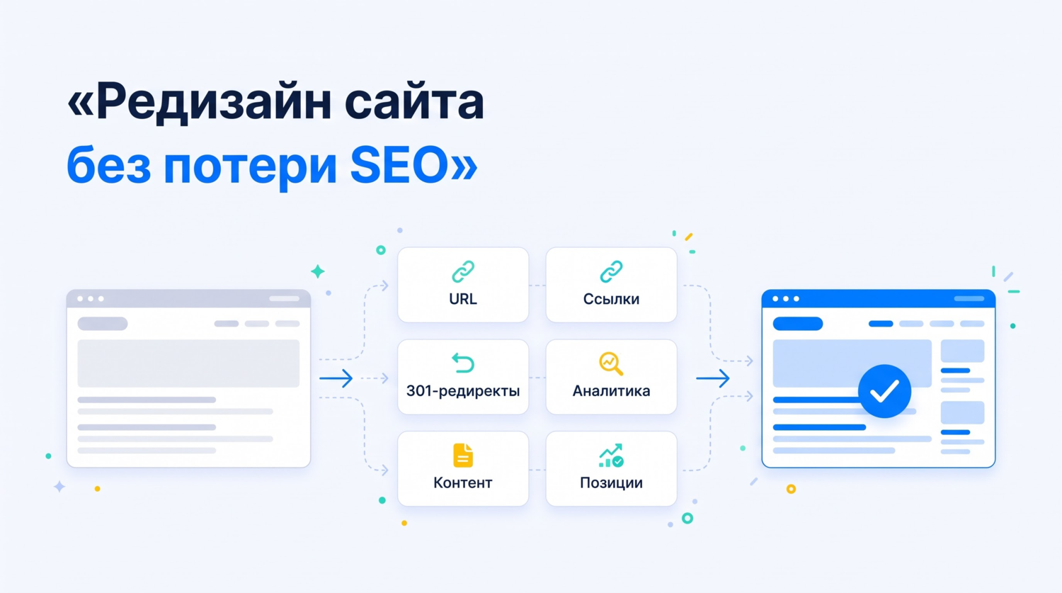 Редизайн сайта без потери SEO: что важно сохранить при обновлении